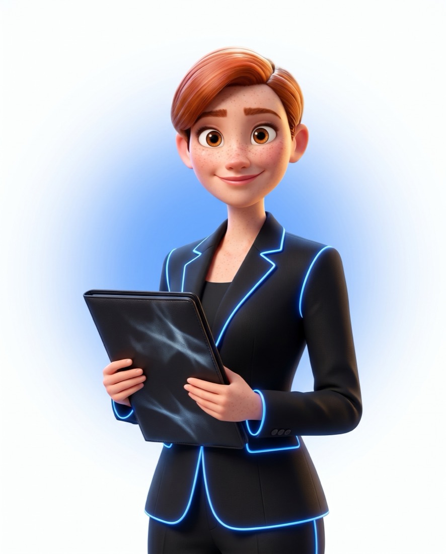 Alex, en illustration 3D.