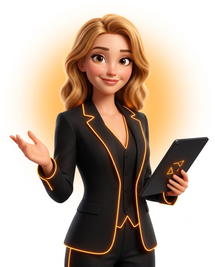 Eva, en illustration 3D.