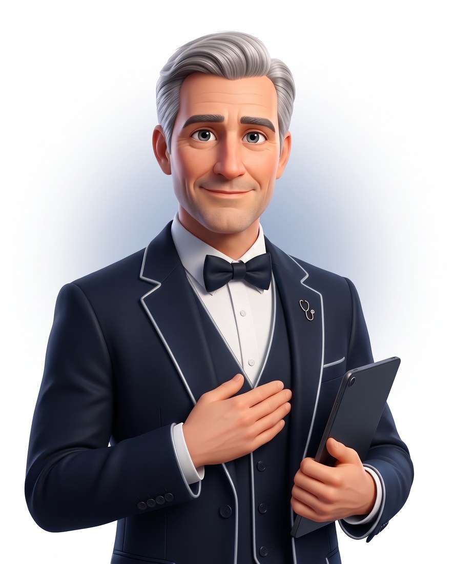 MajorDoc, en illustration 3D.